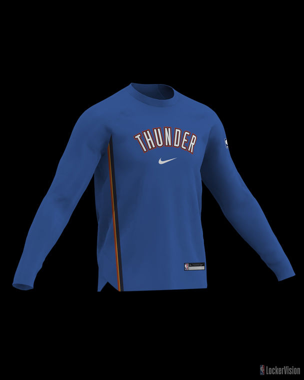 NBA LockerVision - Oklahoma City Thunder - Statement Edition